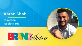 We're making products for tomorrow's customer: Karan Shah, Society Tea