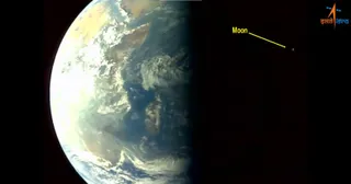 ISRO's Aditya-L1 spacecraft takes a selfie, images of Earth, Moon