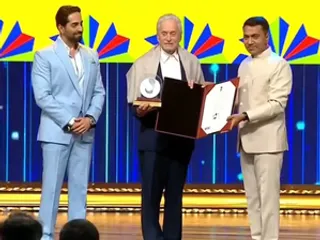 IFFI 2023: Michael Douglas conferred with Satyajit Ray Lifetime Achievement Award