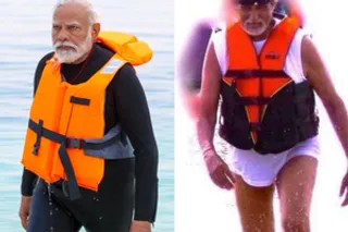 Big B mirrors PM Modi's style in witty post, fans say 'Modi vs AB'