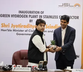 Scindia inaugurates India’s first Green Hydrogen plant in stainless steel sector