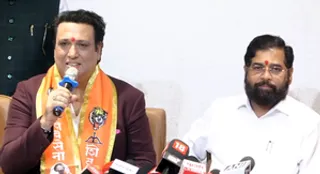 Govinda joins Shiv Sena in CM Shinde's presence; may be fielded from Mumbai North West