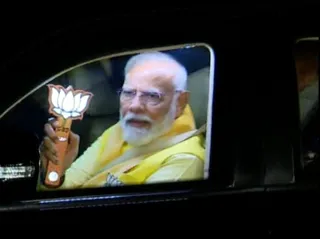 PM Modi arrives in Odisha; to hit campaign trail tomorrow
