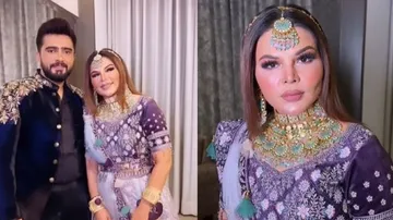 Adil Khan and Rakhi Sawant