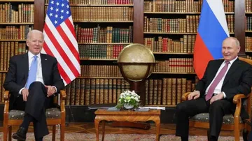 Putin and Joe Biden