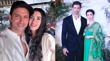 Hrithik Roshan and Saba Azad