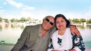Late Yash Chopra and Palela chopra 