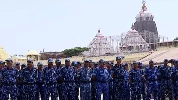 Ratha Yatra Police mock drill 