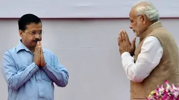 Arvind Kejriwal and Narendra Modi