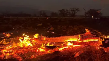 Fire Breaks Out In America