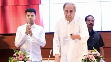 Naveen Patnaik and Pandian