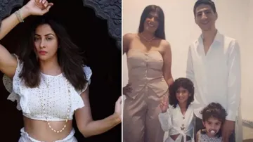 Nageen Actress with Sister’s Family