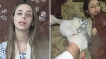 hamas releases first hostage VIdeo