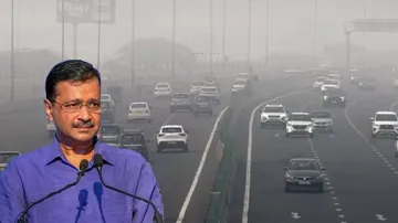 Kejriwal blames haryana for pollution