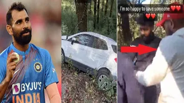 Mohammed Shami Saves Man Life