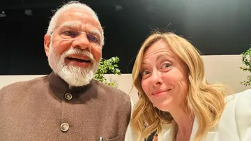 PM Modi & Meloni 