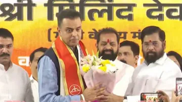 Milind deora joini shiv sena