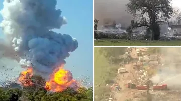 Blast in Firecracker Factory