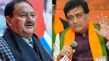 JP Nadda and Ashok Chavan