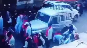 Driver Suffer Heart Attack