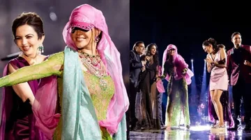 Rihana at ambani pre wedding