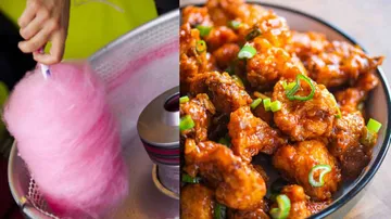 Cotton candy, Gobi manchurian