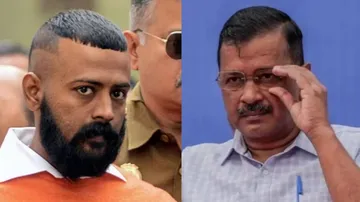 Sukesh and Kejriwal