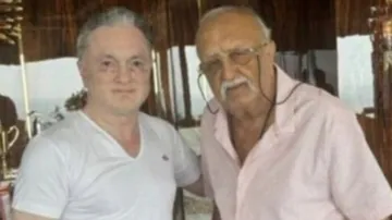 Gautam Singhania with father Vijaypat Singhania