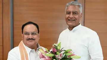 JP Nadda and Sunil Jakhar 