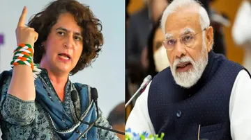 Priyanka Gandhi & PM Modi