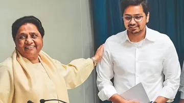 Mayabati with his nephew 