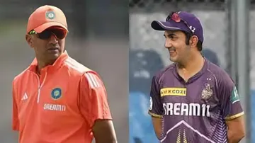 Rahul Dravid & Goutam Gambhir 