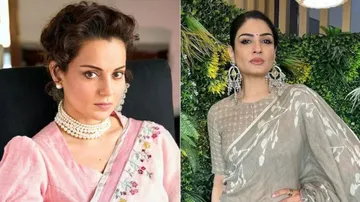 Kangana Ranaut & Raveena Tandon 
