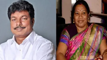 Sudam Marandi & wife