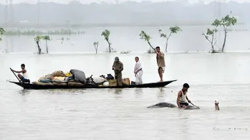 People are crossing the boat(File Photo)