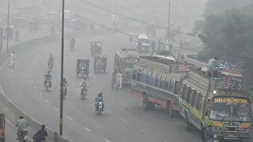 air pollution in Lahore