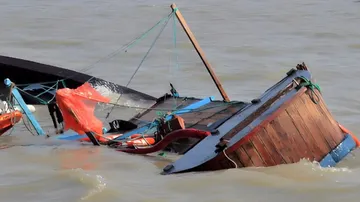 Boat Capsized