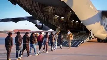 Illegal Indian Immigrants Being Deported