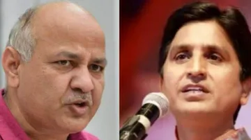 Manish Sisodia and Kumar Biswas