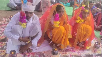 man marries two women