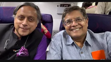 Shashi Tharoor And Baijayant Panda