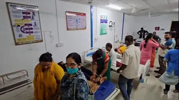Diarrhea patients admitted in the hospital