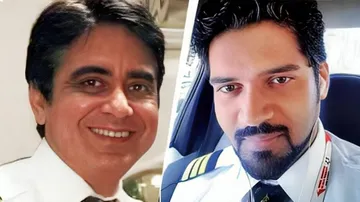 Captain Sumeet Sabharwal and First Officer Clive Kunder 