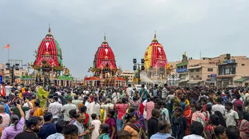 Jagannath Ratha Yatra At Puri
