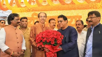 Uddhab and Raj Thackeray