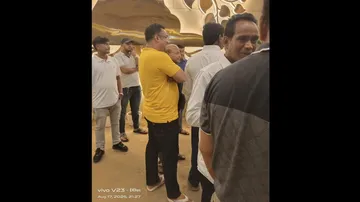 BJD Leaders In The Hospital To See Naveen Patnaik