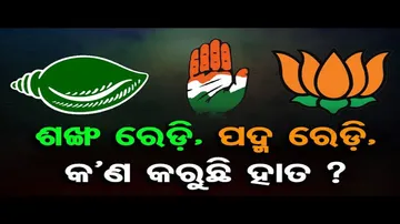 ଶଙ୍ଖ ରେଡ଼ି, ପଦ୍ମ ରେଡ଼ି, କ’ଣ କରୁଛି ହାତ?