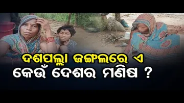 ଦଶପଲ୍ଲା ଜଙ୍ଗଲରେ ଏ କେଉଁ ଦେଶର ମଣିଷ ?