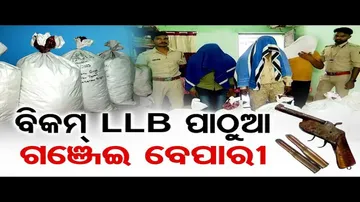 ବିକମ୍, LLB ପାଠୁଆ ଗଞ୍ଜେଇ ବେପାରୀ