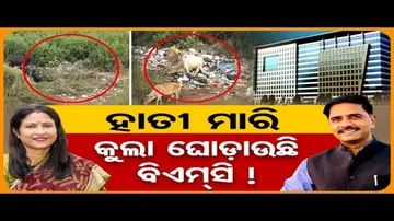 ହାତୀ ମାରି କୁଲା ଘୋଡାଉଛି ବିଏମସି ! 